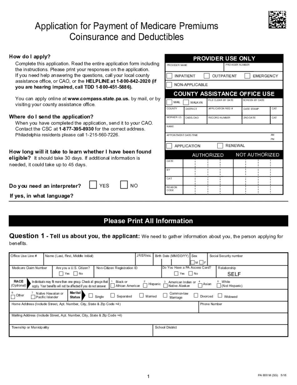 If You Have a Disability and Need This Form in Large Print or Another Format, Please Call Our Helpline