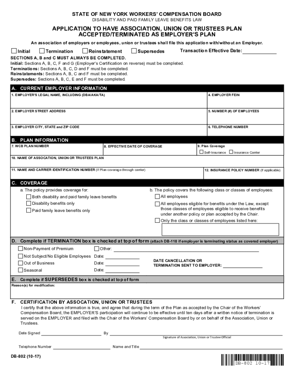  Association Trustee Accepted Form 2017-2024