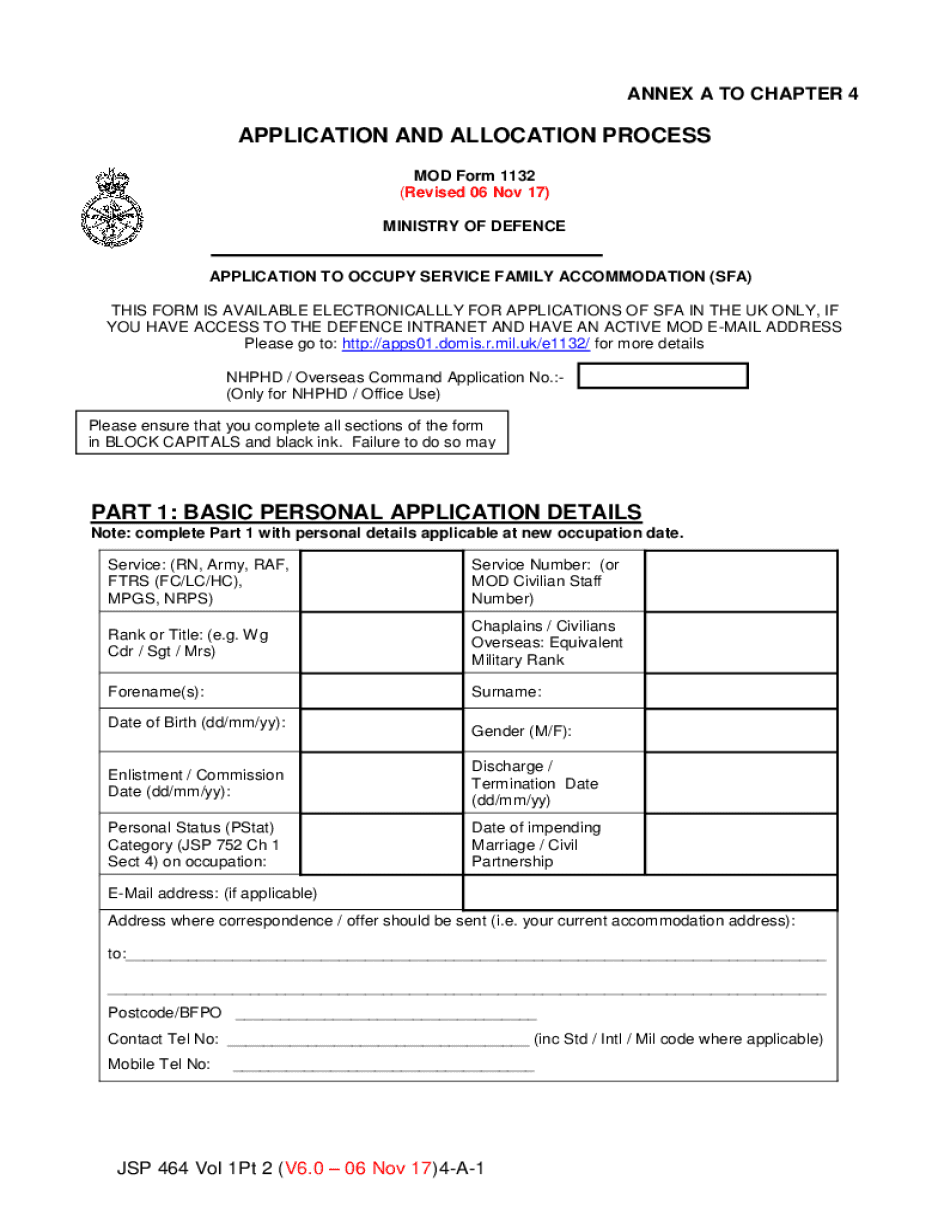  Mod 1132 Eform 2017-2024