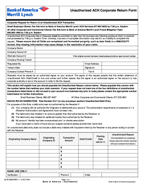 Complete Sample of Funds Transfer to Customer  Form