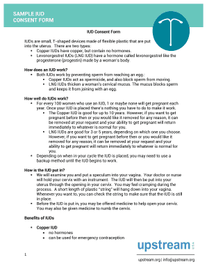 Iud Consent Form