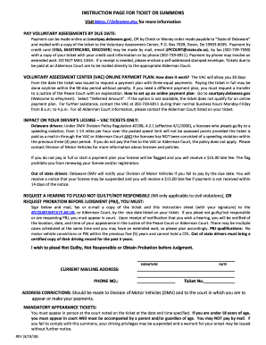 Courtpay Delaware Gov  Form