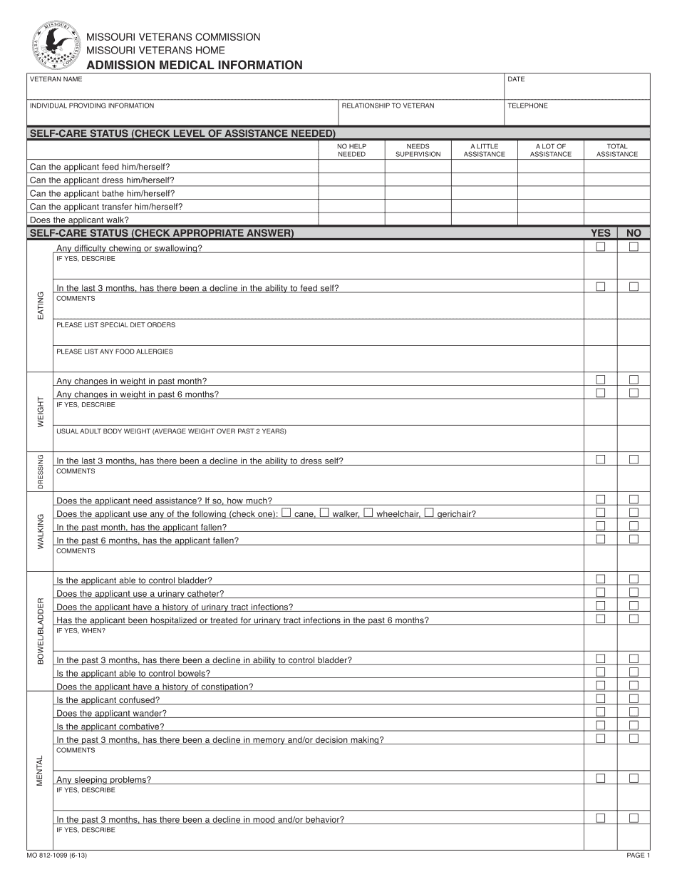 812 1099  Form