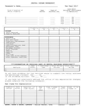 Kind &amp; Location of  Form