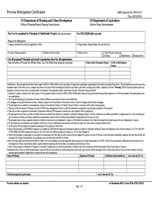  HUD Form 2530 Exp 5 31 19 2013-2024