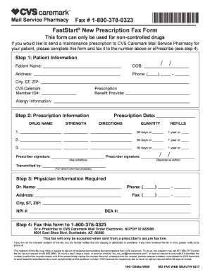 Prescription Pharmacy  Form