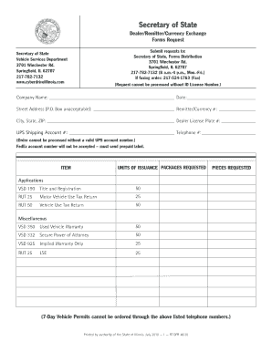 Remitter Currency Exchange Number  Form