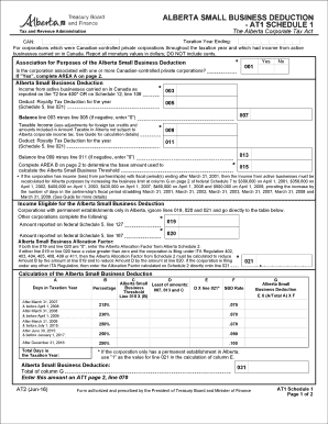  Alberta Government At1 Fillable 2016-2024