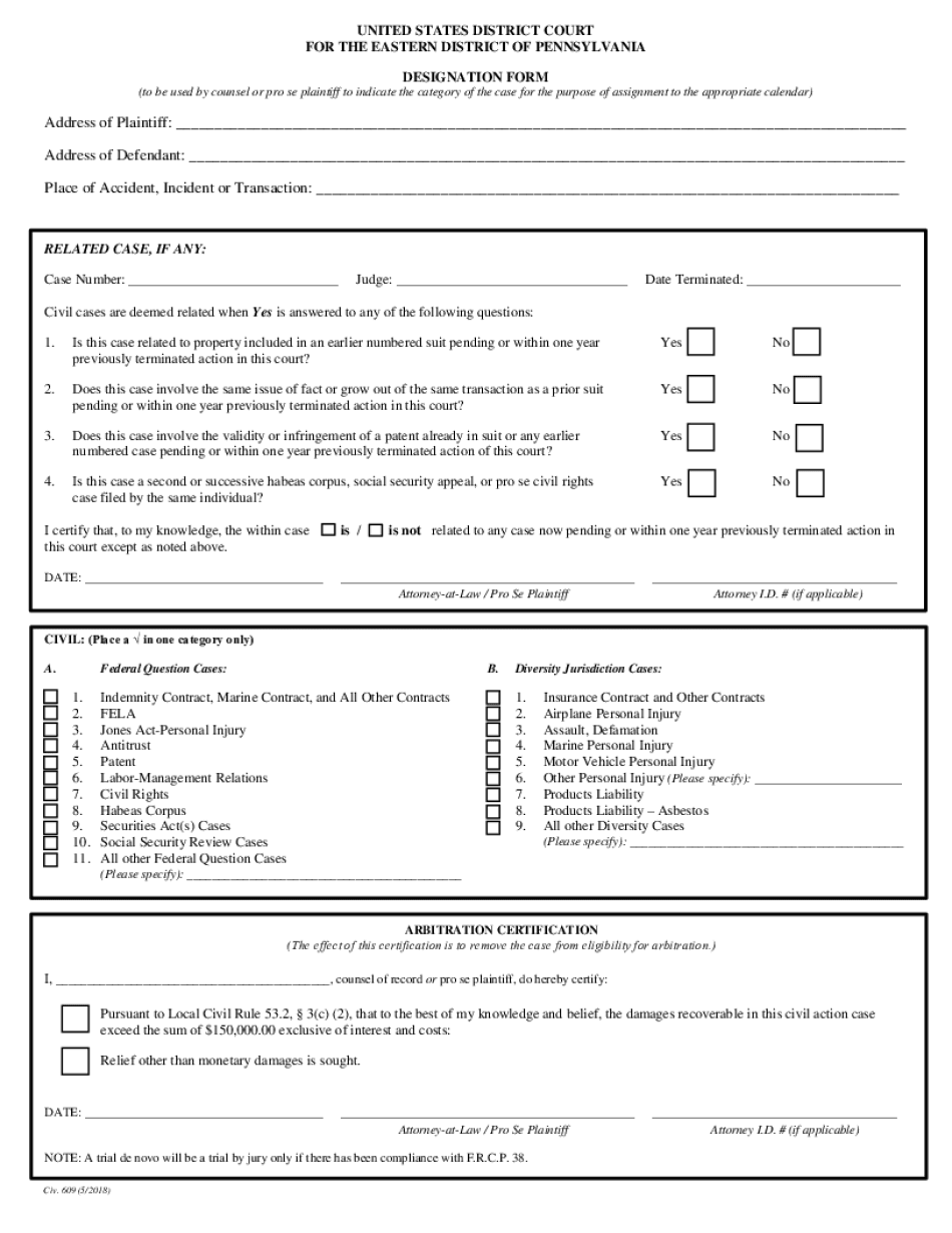  Address of Plaintiff 2018-2024