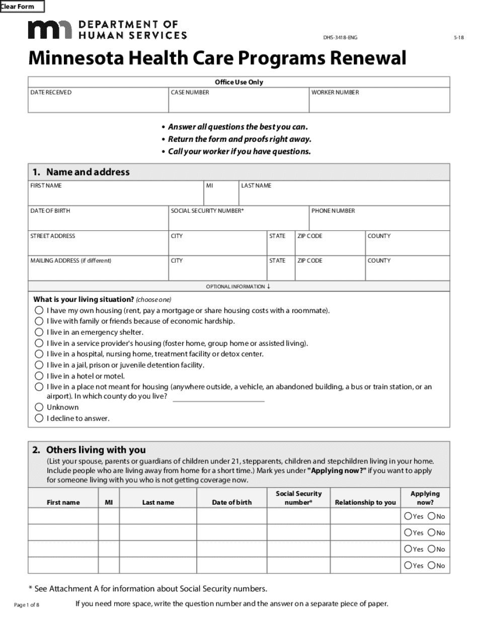 Dhs 3418 Eng  Form