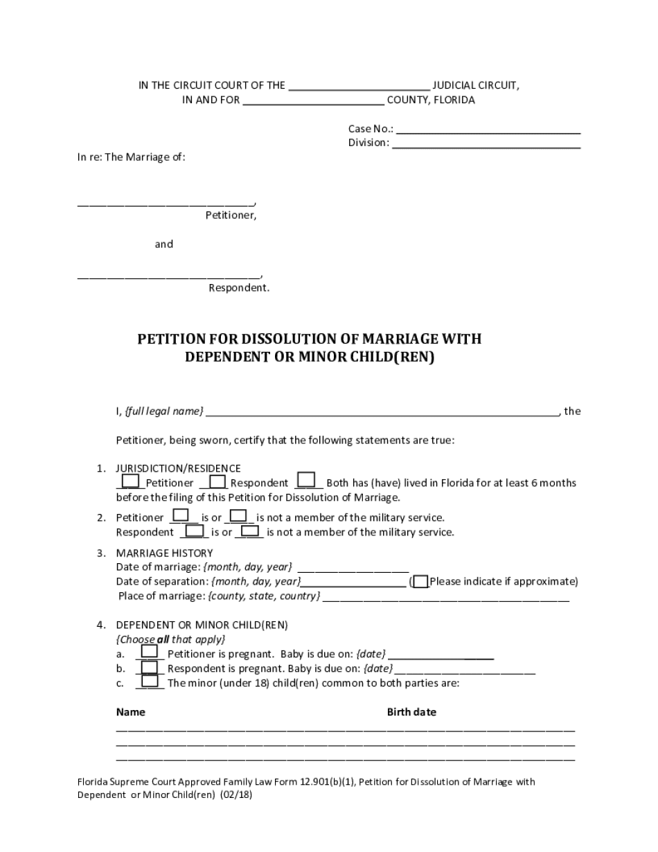  Have a Dependent or Minor Children Together, or a Spouse is Pregnant 2018-2024