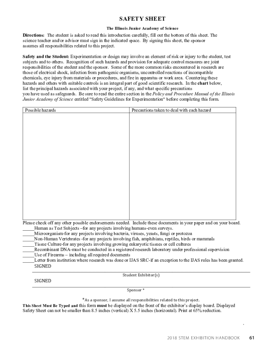  Directions the Student is Asked to Read This Introduction Carefully, Fill Out the Bottom of This Sheet 2018-2023