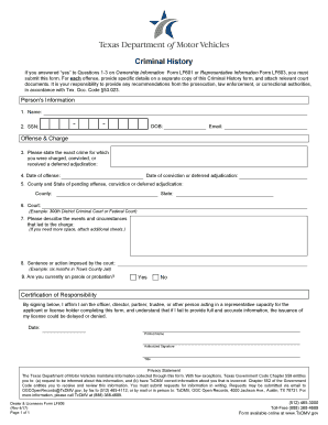  Texas Form Lf606 2017