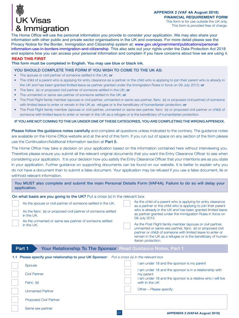  Appendix D Form Uk 2018-2024