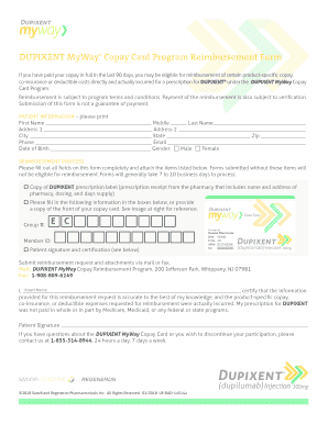 Dupixent Reimbursement  Form