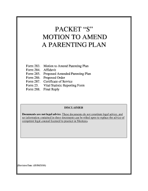  Montana Amend Parenting 2016-2024