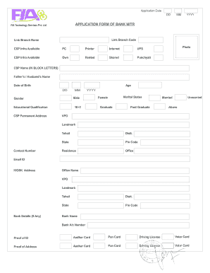 Csp Registration Form
