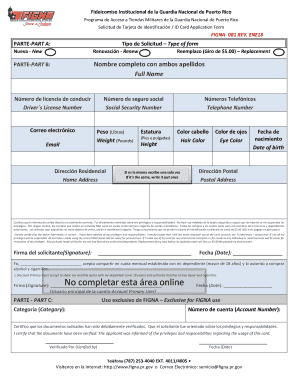 Figna ID Card  Form