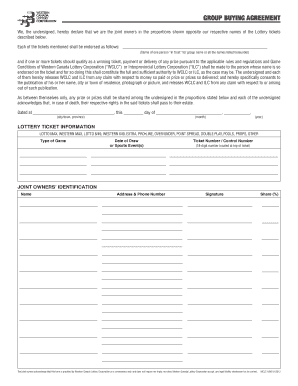 Wclc Group Buying Agreement  Form