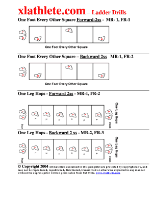 Ladder Drills  Form