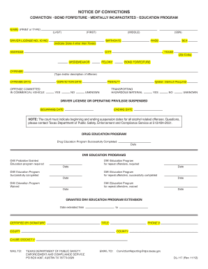 Dl 117  Form