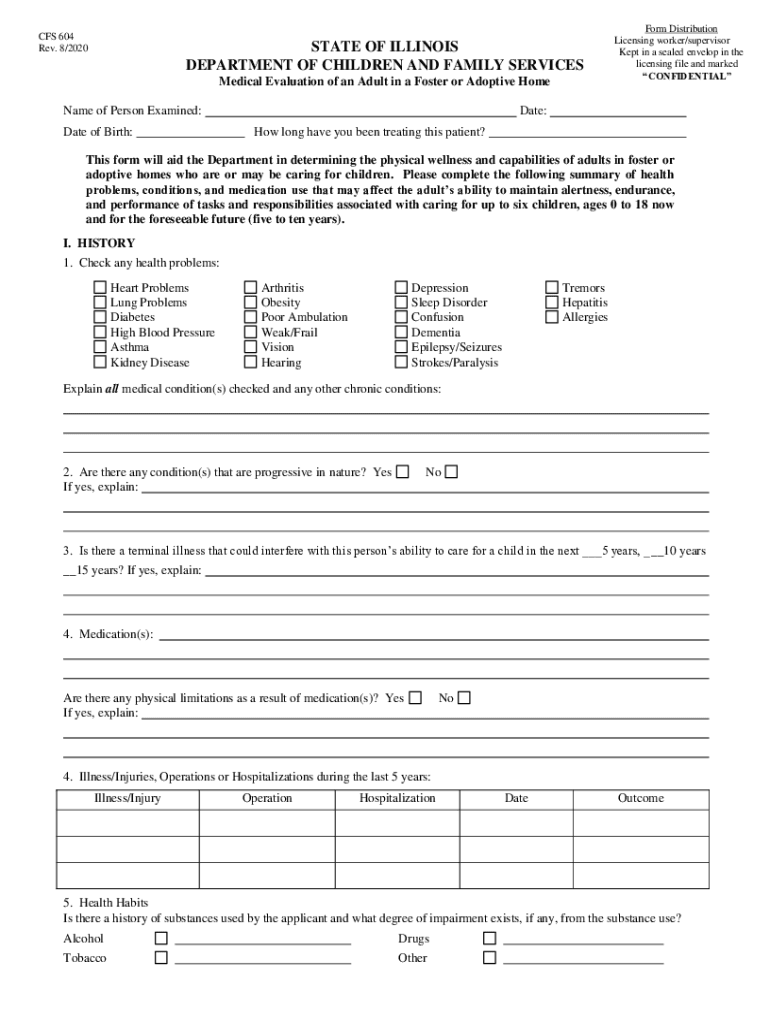 IL CFS 604  Form