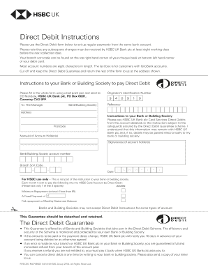Direct Debit Mandate PDF  Form