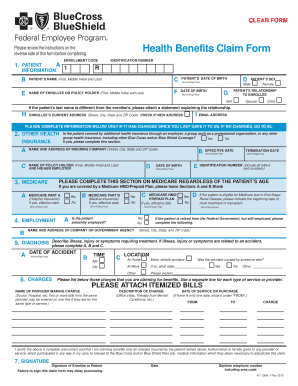  NEW FEP Overseas Claim Form CUT0159 1S 2 14 FEPBlue Org 2018-2024