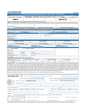 Karvy Sip Stop Form