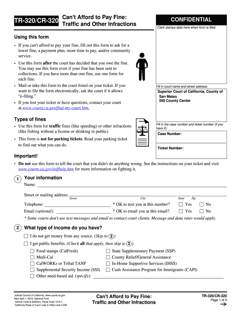 Tr320 Form