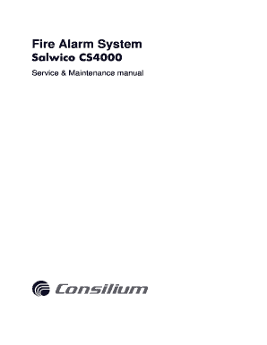 Consilium Cs4000 Service Manual PDF  Form