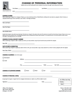 Students that Are Also Facultystaff Must Complete This Process through Human Resources Services  Form