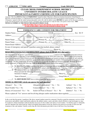  Attention This Form MUST Be Filled Out COMPLETELY, Signed by Either a Physician, a Physician Assistant, Licensed by a State Boar 2018-2024