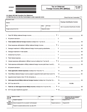 Tc 20r  Form