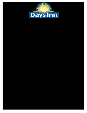 Days Inn Credit Card Authorization Form