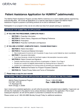 Abbvie Patient Assistance Form