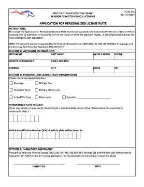 Get and Sign Ky Tc 96342 2017-2022 Form