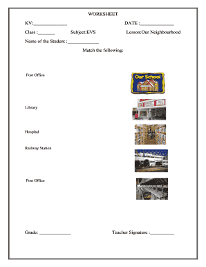 Our Neighbourhood Class 2 PDF  Form