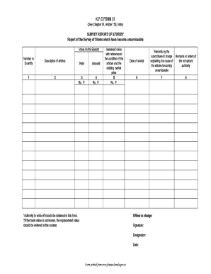 Kfc Form 21