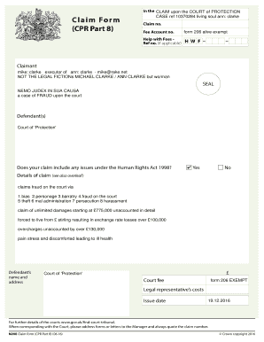 N208 Form Example