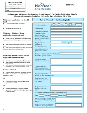  Isle of Man Driver Tacho Card Application 2013-2024