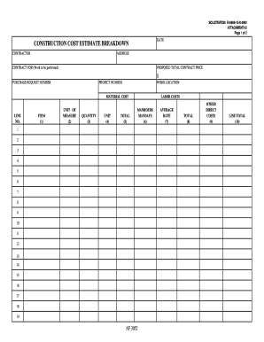 Af Form 3052