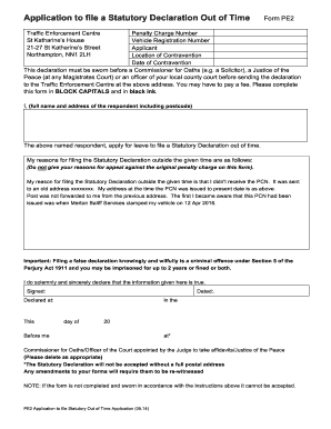 How to Fill Out a Pe2 Form