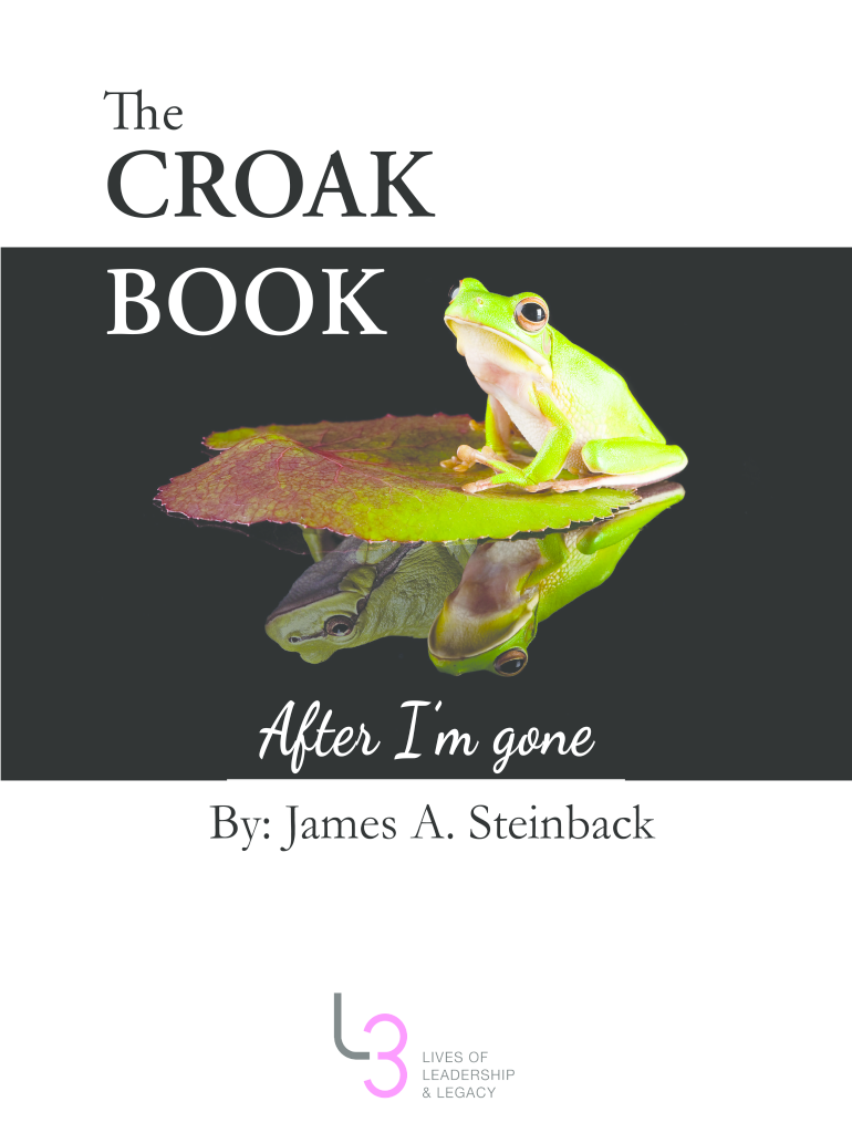  CROAK BOOK After I&#039;m Gone L3 Organization 2017-2024