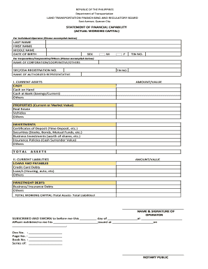 Ltfrb Downloadable Forms