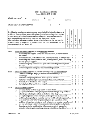 Gain Ss PDF  Form