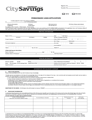 Union Bank Gsis Pension Loan  Form