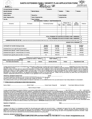 Safrican Application Form