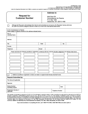  Uspto Request Customer 2008-2024