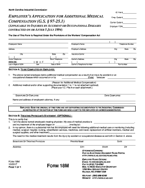 Form 18m 2017-2025